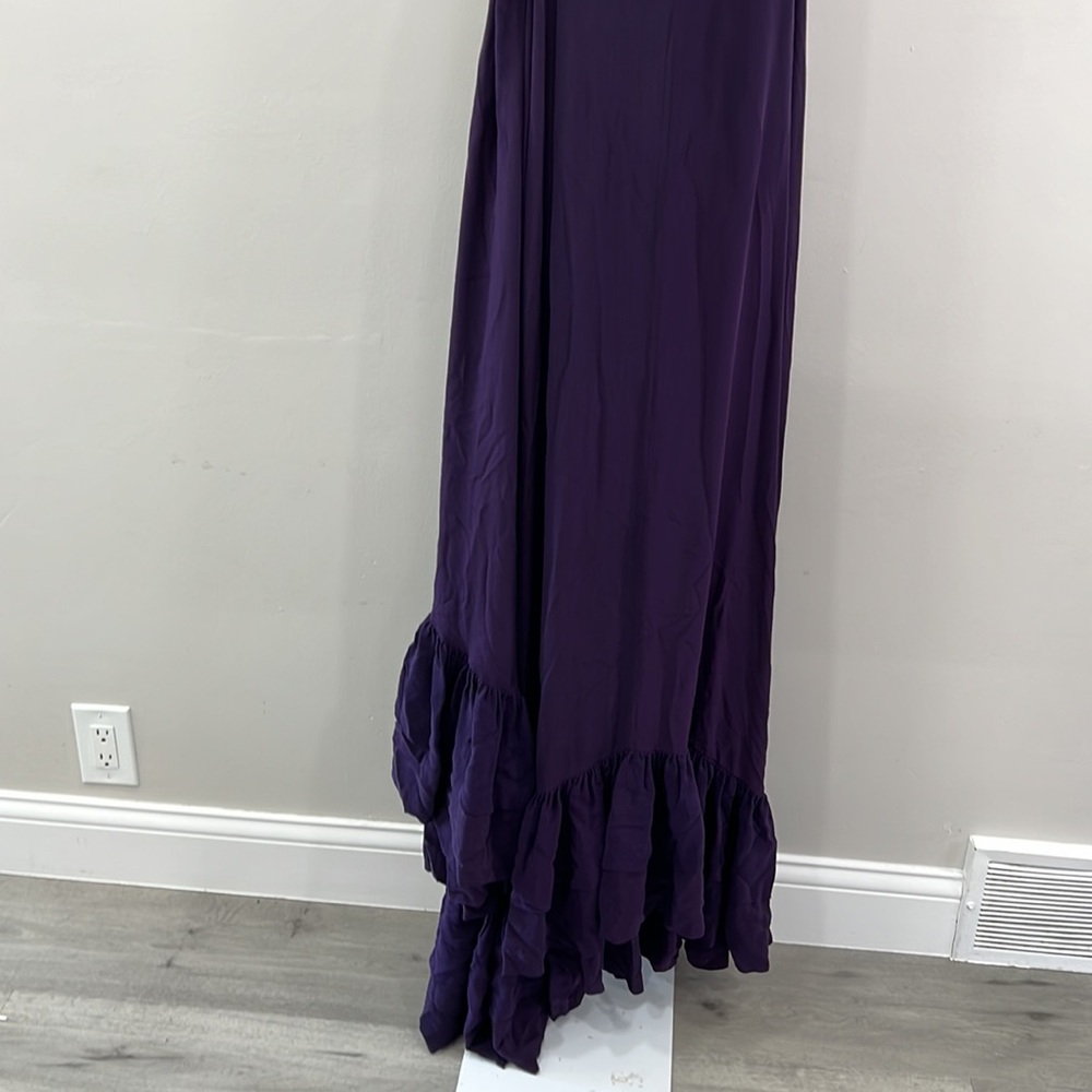 AZEEZA Sora Gown in Aubergine - Picture 7 of 12